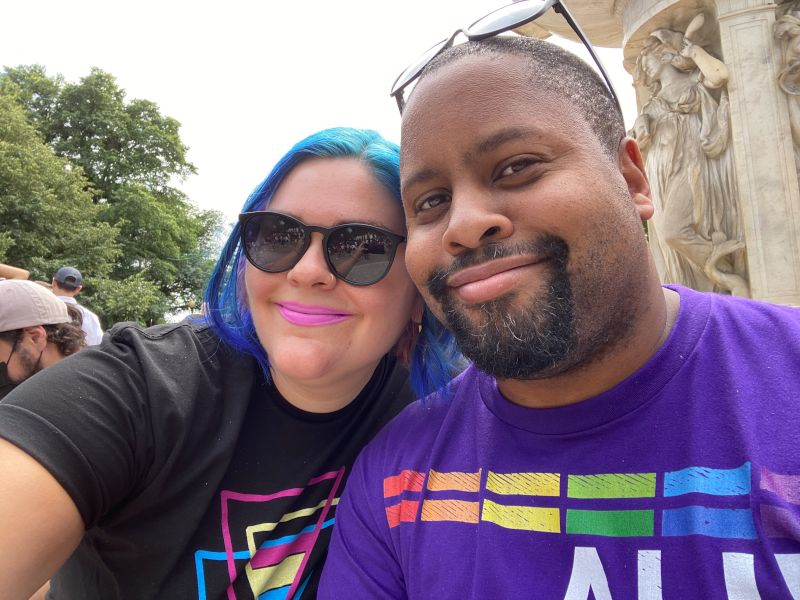 Supporting LBGTQ at D.C. Pride