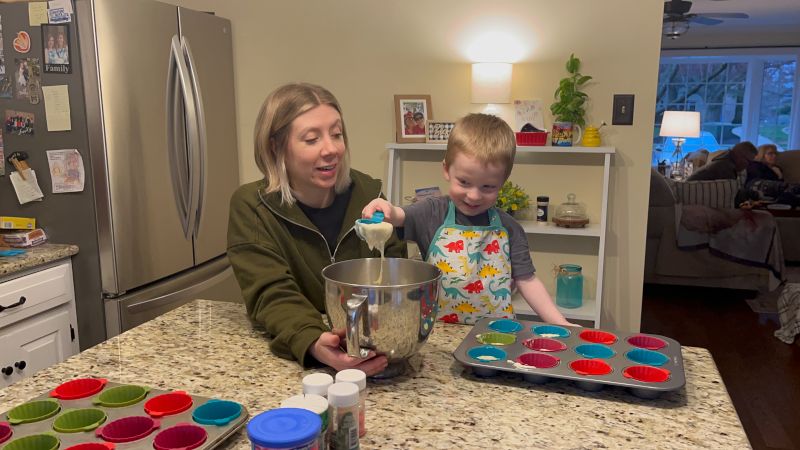 Baking Fun With Our Nephew