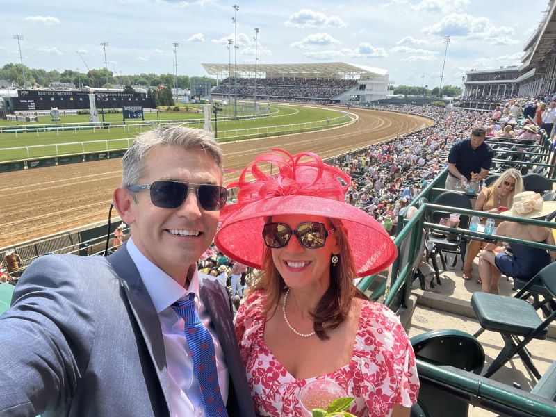 At the Kentucky Derby