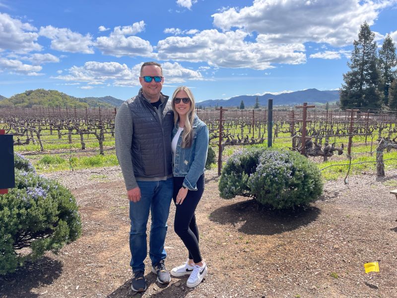 Touring a Winery in Napa