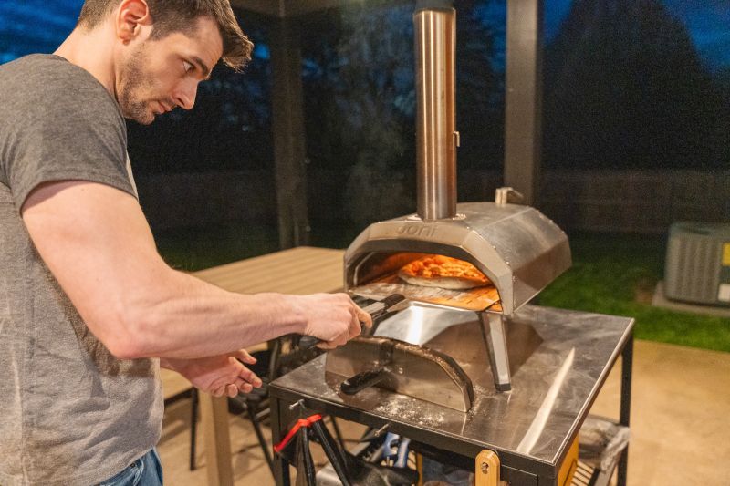 Giacomo Making Pizza