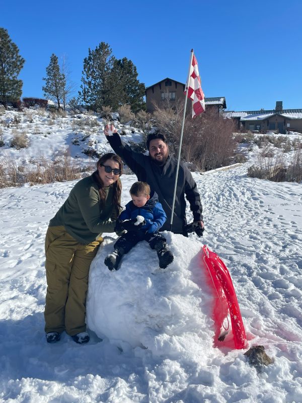 Snow Adventures at Tahoe With Our Nephew